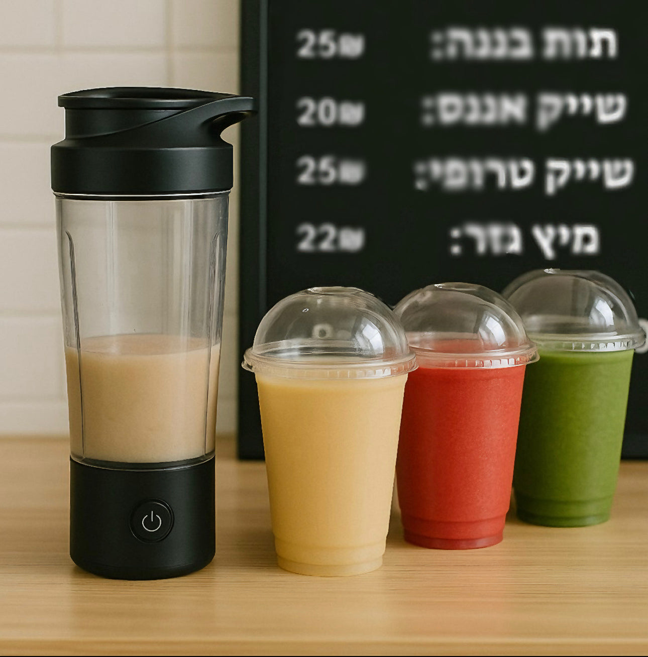 הבלנדר הנייד של ZAPYRO™– כשבריאות, חופש ועיצוב נפגשים בכוס אחת